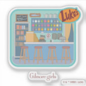 Gilmore Girls | Luke's Diner Graphic Sticker (Voorkant)