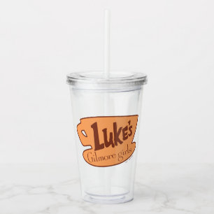 Gilmore Girls Luke's Diner Logo Acryl Drinkbeker