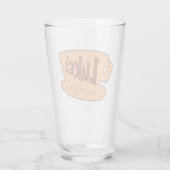 Gilmore Girls Luke's Diner Logo Glas (Achterkant)