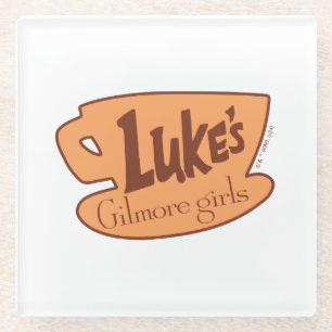 Gilmore Girls Luke's Diner Logo Glazen Onderzetter
