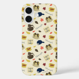Gilmore Girls Lunch bij Luke Patroon iPhone 16 Hoesje