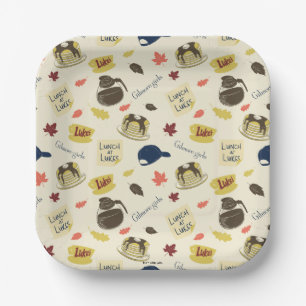 Gilmore Girls Lunch bij Luke Patroon Papieren Bordje