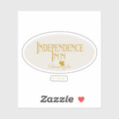 Gilmore Girls | Onafhankelijkheid Inn Sticker (Vel)