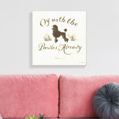 Gilmore Girls | Oy With the PoodlesDesign Canvas Afdruk (Insitu (Woonkamer))