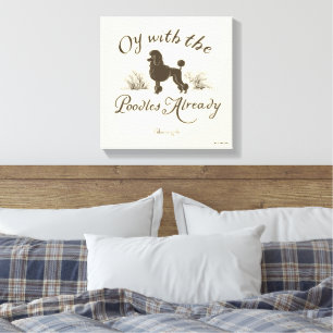 Gilmore Girls Oy With the PoodlesDesign Canvas Afdruk