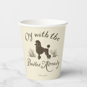 Gilmore Girls Oy With the PoodlesDesign Papieren Bekers