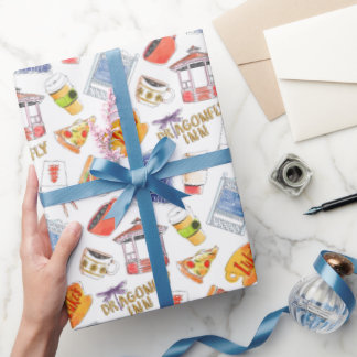 Gilmore Girls Pattern Cadeaupapier