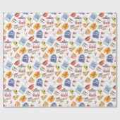 Gilmore Girls Pattern Cadeaupapier (Vlak)