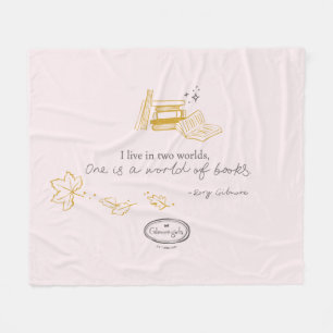 Gilmore Girls Rory Boek Citaat Ontwerp Fleece Deken