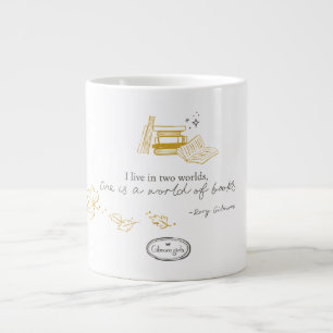 Gilmore Girls Rory Boek Quote Ontwerp Extra Grote Beker
