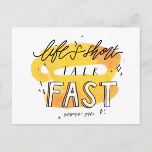 Gilmore Girls   Snelle gesprekken in het leven Briefkaart