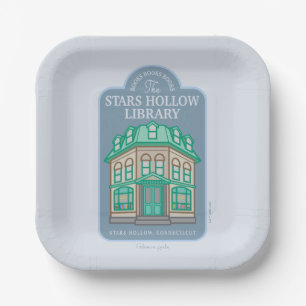 Gilmore Girls Stars Hollow Library Papieren Bordje