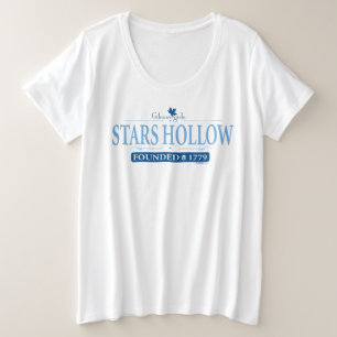 Gilmore Girls Stars Hollow Logo Grote Maat T-shirt