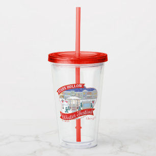 Gilmore Girls Stars Hollow Winter Festival Acryl Drinkbeker