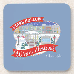 Gilmore Girls Stars Hollow Winter Festival Bier Onderzetter