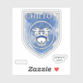 Gilmore Girls | Waterverf van de Chilton Academy Sticker (Vel)