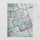 Gilroy, CA Carte ancienne (Devant)