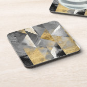 Gilt Reflections I Bier Onderzetter (Linkerzijde)