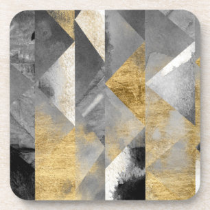 Gilt Reflections I Bier Onderzetter