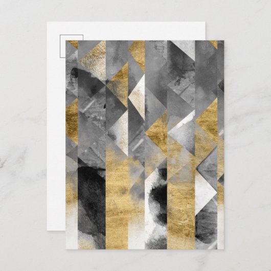 Gilt Reflections I Briefkaart (Voorkant / Achterkant)