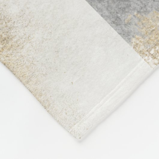 Gilt Reflections I Fleece Deken (Hoek)