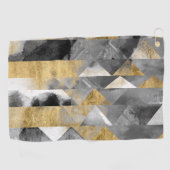 Gilt Reflections I Golfhanddoek (Horizontaal)