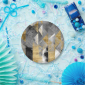 Gilt Reflections I Papieren Bordje (Feest)