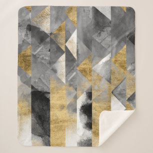 Gilt Reflections I Sherpa Deken