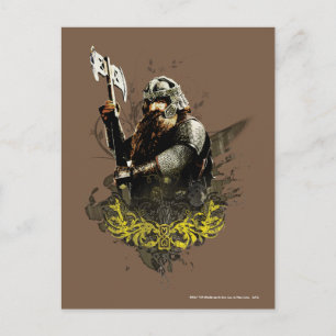GIMLI™ met AX Vector Collage Briefkaart