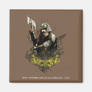 GIMLI™ met AX Vector Collage Magneet