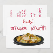 Gimme Kimchi Kimchi Lovers Kaart (Voorkant / Achterkant)