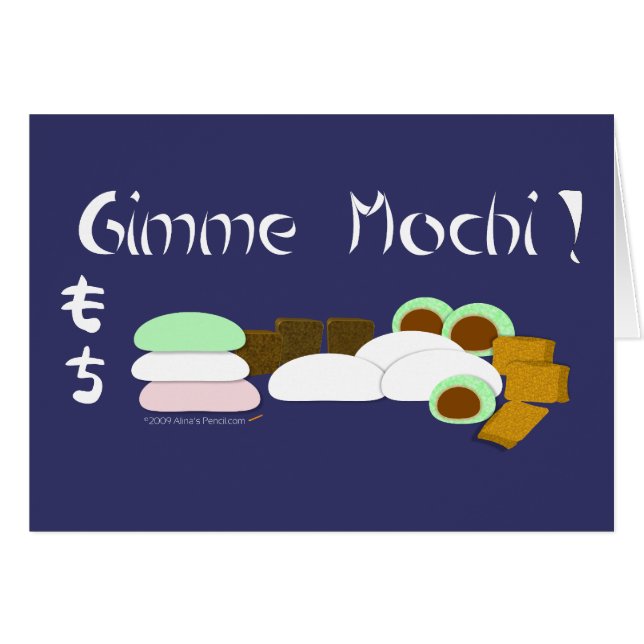 Gimme Mochi Sticky Rice Cake (Voorkant Horizontaal)