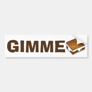 Gimme Smore Campfire S mores Smores Sticker pare-c