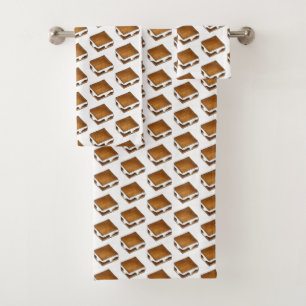 Gimme Smore Campfire S'mores Marshmallow Smores Bad Handdoek