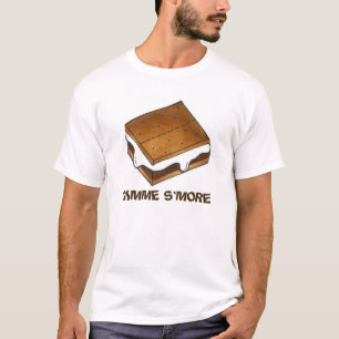 GIMME S'MORE Chocolate Marshmallow Camp S'mores T-shirt