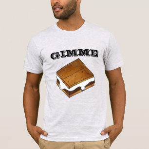 Gimme Smore Chocolate Marshmallow Camp S'mores T-shirt