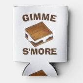Gimme S'more Marshmallow Campfire S'mores Camp Blikjeskoeler (Voorkant)