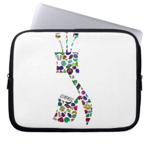 Gimmel - Hebreeuwse brief Laptop Sleeve