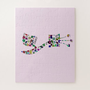 Gimmel - Hebreeuwse brief Legpuzzel