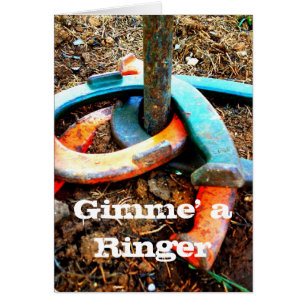 Gimme's een Ringer Hoefijzer Pitching Gifts
