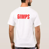 Gimps Dodgeball Team T-shirt (Achterkant)