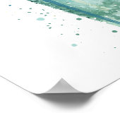 Gin Bottle Wall Art Print 'Atlantis' (Hoek)