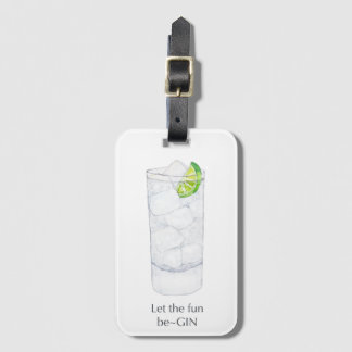 Gin Cocktail Bagagelabel