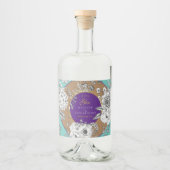 Gin Dotted bottle Likeurfles Etiket (Voorkant)