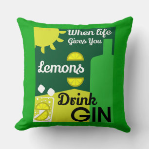 Gin Drinkers   Love Gin   Startdecor   Bars Servin Kussen