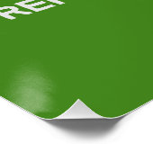 Gin en tonic drinkers kunst perfect poster (Hoek)