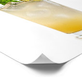 Gin Fizz Recept Poster (Hoek)