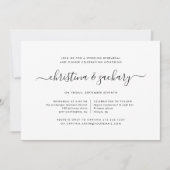 Gin Lane | Invitation au dîner de répétition (Devant)