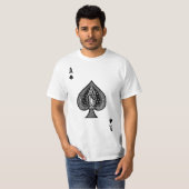 Gin rummy Bicycle-speelkaarten T-shirt (Voorkant volledig)