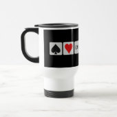 Gin Rummy tasse - choisir style et couleur (Gauche)